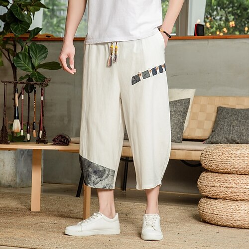 Herre Sommershorts Strandshorts Capri-bukser Lomme Snorer Bred Bukseben Fargeblokk Komfort Myk Avslappet Daglig Ferie Bomullsblanding Mote Gatemote Svart Hvit
Herre Sommershorts Strandshorts Capri-bukser Lomme Snorer Bred Bukseben Fargeblokk Komfort Myk Avslappet Daglig Ferie Bomullsblanding Mote Gatemote Svart Hvit