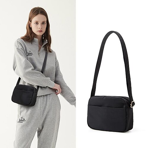 Men's Women's Unisex Work Bag Messenger Bag Crossbody Bag Oxford Cloth Solid Color Holiday Office & Career Black White
Men's Women's Unisex Work Bag Messenger Bag Crossbody Bag Oxford Cloth Solid Color Holiday Office & Career Black White