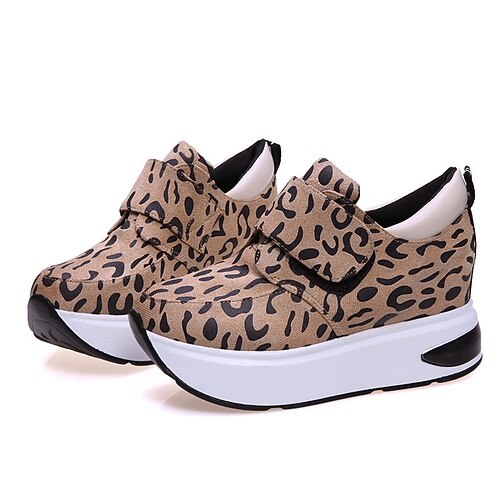Per donna Scarpe da ginnastica Sneakers con plateau Esterno Giornaliero Plateau Zeppa Punta tonda Per sport Informale Di corda Nastro a strappo Leopardo Leopardo
Per donna Scarpe da ginnastica Sneakers con plateau Esterno Giornaliero Plateau Zeppa Punta tonda Per sport Informale Di corda Nastro a strappo Leopardo Leopardo