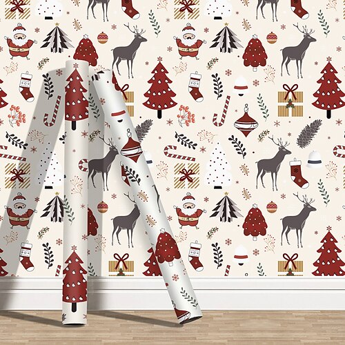 Wallpaper Wallpaper Sticker Christmas Decoration Removable 3d Vinyl Pvc Home Decoration 100 40 Cm
Wallpaper Wallpaper Sticker Christmas Decoration Removable 3d Vinyl Pvc Home Decoration 100 40 Cm