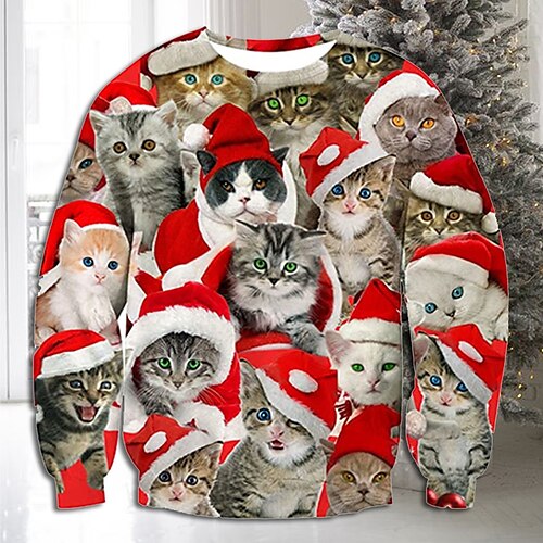 Kids Girls' Ugly Christmas Sweatshirt Animal Outdoor Long Sleeve Crewneck Cute 7-13 Years Winter Green Blue Purple
Kids Girls' Ugly Christmas Sweatshirt Animal Outdoor Long Sleeve Crewneck Cute 7-13 Years Winter Green Blue Purple