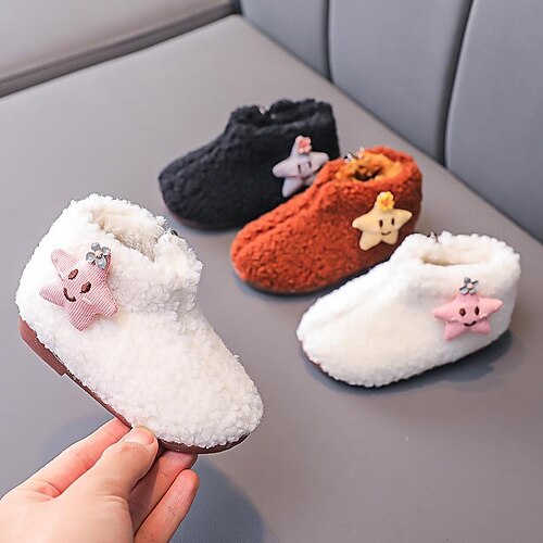 Girls' Flats Daily Casual Faux Fur Toddler(2-4ys) School Casual Daily Walking Shoes Outdoor Zipper Black khaki White Winter Fall
Girls' Flats Daily Casual Faux Fur Toddler(2-4ys) School Casual Daily Walking Shoes Outdoor Zipper Black khaki White Winter Fall