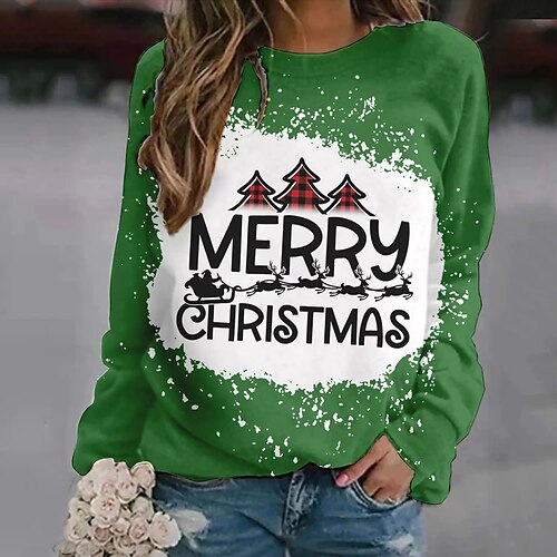 Christmas Trees letter Masquerade Hoodie Women's Christmas Christmas Carnival Masquerade Adults' Christmas Vacation Polyester Top
Christmas Trees letter Masquerade Hoodie Women's Christmas Christmas Carnival Masquerade Adults' Christmas Vacation Polyester Top