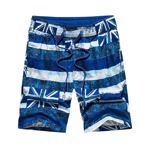 Men's Swim Shorts Swim Trunks Board Shorts Drawstring Elastic Waist Print National Flag Comfort Breathable Knee Length Casual Daily Beach Fashion Streetwear Royal Blue Micro-elastic
Men's Swim Shorts Swim Trunks Board Shorts Drawstring Elastic Waist Print National Flag Comfort Breathable Knee Length Casual Daily Beach Fashion Streetwear Royal Blue Micro-elastic