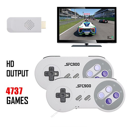 Retro Game Console Mini Video Console With Wireless Game Controller Build in 4737 HD Wireless game controller Double Players
Retro Game Console Mini Video Console With Wireless Game Controller Build in 4737 HD Wireless game controller Double Players
