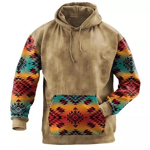 Men's Pullover Hoodie Sweatshirt Brown Hooded Tribal Graphic Prints Print Daily Sports 3D Print Basic Streetwear Designer Spring & Fall Clothing Apparel Hoodies Sweatshirts
Men's Pullover Hoodie Sweatshirt Brown Hooded Tribal Graphic Prints Print Daily Sports 3D Print Basic Streetwear Designer Spring & Fall Clothing Apparel Hoodies Sweatshirts