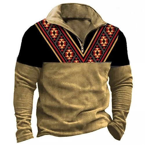 Men's Zip Up Sweatshirt Pullover Yellow Half Zip Color Block Graphic Prints Zipper Print Daily Sports 3D Print Basic Designer Casual Spring & Fall Clothing Apparel Hoodies Sweatshirts
Men's Zip Up Sweatshirt Pullover Yellow Half Zip Color Block Graphic Prints Zipper Print Daily Sports 3D Print Basic Designer Casual Spring & Fall Clothing Apparel Hoodies Sweatshirts