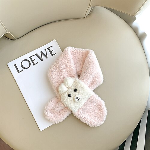 Boys Girls Winter Thick Plush Cross Children's Scarf Baby Bib Cute Cartoon Shape Neck Protection Warm Shawl fit 2-4Years Old
Boys Girls Winter Thick Plush Cross Children's Scarf Baby Bib Cute Cartoon Shape Neck Protection Warm Shawl fit 2-4Years Old