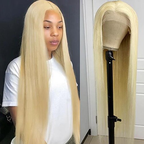 14-30inch Straight Human Hair Wigs 613# 13x4 Lace Frontal Human Hair Wigs Bone Straight Human Hair Wig Straight Lace Front Wig
14-30inch Straight Human Hair Wigs 613# 13x4 Lace Frontal Human Hair Wigs Bone Straight Human Hair Wig Straight Lace Front Wig