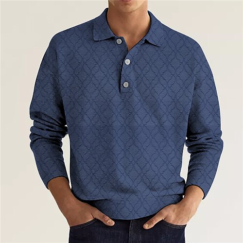 Men's Polo Shirt Golf Shirt Graphic Prints Geometry Turndown Green Blue 3D Print Outdoor Street Long Sleeve Button-Down Print Clothing Apparel Fashion Designer Casual Soft
Men's Polo Shirt Golf Shirt Graphic Prints Geometry Turndown Green Blue 3D Print Outdoor Street Long Sleeve Button-Down Print Clothing Apparel Fashion Designer Casual Soft