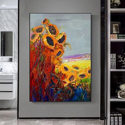 Pittura A Olio Fatta A Mano Su Tela Decorazione Da Parete Moderna Piante Da Fiore Girasole Per La Decorazione Domestica Arrotolata Pittura Senza Cornice Non Stirata
Pittura A Olio Fatta A Mano Su Tela Decorazione Da Parete Moderna Piante Da Fiore Girasole Per La Decorazione Domestica Arrotolata Pittura Senza Cornice Non Stirata