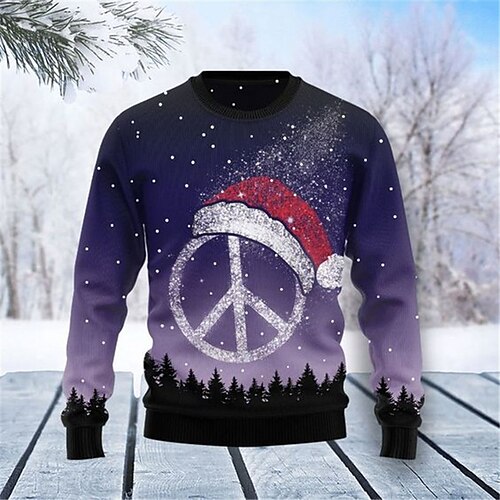 Men's Sweatshirt Pullover Blue Crew Neck Tree Graphic Prints Print Christmas Daily Sports 3D Print Basic Streetwear Designer Spring & Fall Clothing Apparel Hoodies Sweatshirts
Men's Sweatshirt Pullover Blue Crew Neck Tree Graphic Prints Print Christmas Daily Sports 3D Print Basic Streetwear Designer Spring & Fall Clothing Apparel Hoodies Sweatshirts