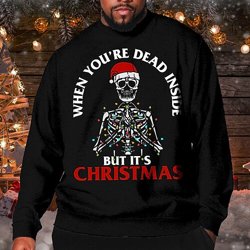 Men's Plus Size Pullover Sweatshirt Big and Tall Graphic Crew Neck Long Sleeve Spring & Fall Basic Fashion Streetwear Comfortable Casual Sports Tops / Skull
Men's Plus Size Pullover Sweatshirt Big and Tall Graphic Crew Neck Long Sleeve Spring & Fall Basic Fashion Streetwear Comfortable Casual Sports Tops / Skull