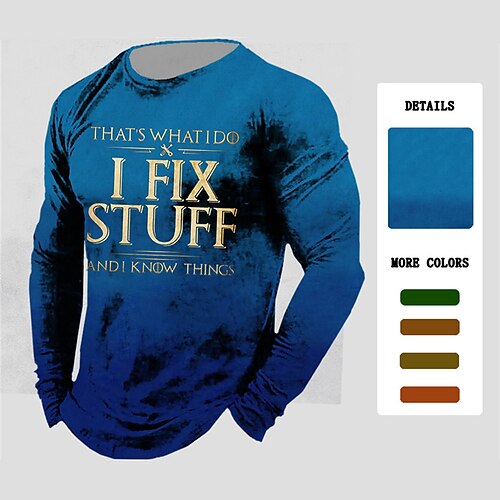 Men's T shirt Tee Letter Graphic Prints Crew Neck Green Blue Orange Dark Gray 3D Print Outdoor Street Long Sleeve Print Clothing Apparel Basic Vintage Sports Designer
Men's T shirt Tee Letter Graphic Prints Crew Neck Green Blue Orange Dark Gray 3D Print Outdoor Street Long Sleeve Print Clothing Apparel Basic Vintage Sports Designer