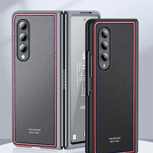 Handy Hülle Handyhüllen Für Samsung Galaxy Klappetui Z Fold 4 Z Fold 3 Z Fold 2 Shutzrahmen Flipbare Hülle Ganzkörperschutz Einfarbig TPU PU-Leder
Handy Hülle Handyhüllen Für Samsung Galaxy Klappetui Z Fold 4 Z Fold 3 Z Fold 2 Shutzrahmen Flipbare Hülle Ganzkörperschutz Einfarbig TPU PU-Leder