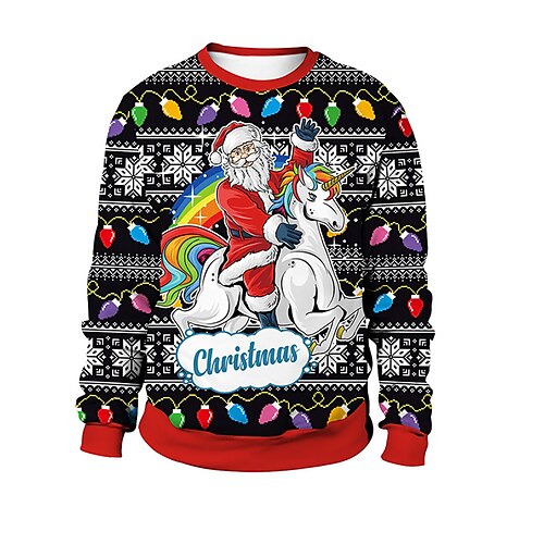 Men's Sweatshirt Pullover Black Crew Neck Santa Claus Graphic Prints Print Daily Sports Holiday 3D Print Basic Streetwear Designer Spring Fall Clothing Apparel Hoodies Sweatshirts
Men's Sweatshirt Pullover Black Crew Neck Santa Claus Graphic Prints Print Daily Sports Holiday 3D Print Basic Streetwear Designer Spring Fall Clothing Apparel Hoodies Sweatshirts