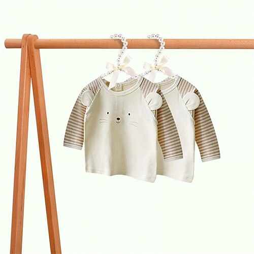 3 Pcs Clothes Hanger with Bow Non-slip ABS Children Faux Pearl Rack Pet Clothes Organization Hangers
3 Pcs Clothes Hanger with Bow Non-slip ABS Children Faux Pearl Rack Pet Clothes Organization Hangers
