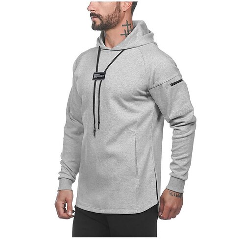 Men's Hoodie Sweatshirt Long Sleeve Top Athletic Athleisure Winter Cotton Breathable Soft Sweat wicking Fitness Running Jogging Sportswear Activewear Solid Colored Dark Grey Black Light Grey
Men's Hoodie Sweatshirt Long Sleeve Top Athletic Athleisure Winter Cotton Breathable Soft Sweat wicking Fitness Running Jogging Sportswear Activewear Solid Colored Dark Grey Black Light Grey