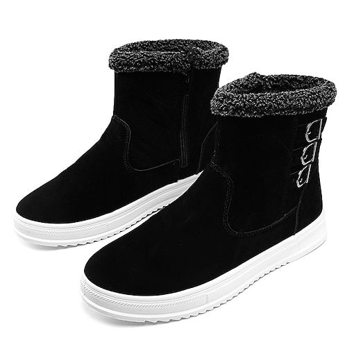 Men's Boots Snow Boots Winter Boots Fleece lined Casual Classic Outdoor Daily PU Booties / Ankle Boots Black Gray Winter Fall
Men's Boots Snow Boots Winter Boots Fleece lined Casual Classic Outdoor Daily PU Booties / Ankle Boots Black Gray Winter Fall