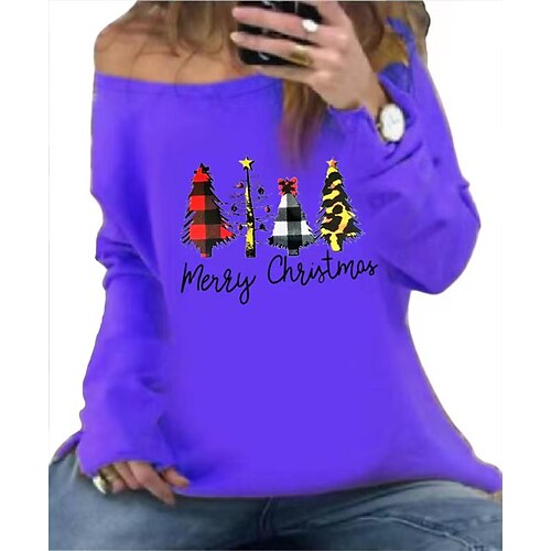 Christmas Trees letter Masquerade Ugly Christmas Sweater / Sweatshirt Women's Christmas Christmas Carnival Masquerade Adults Party Christmas Polyester Top
Christmas Trees letter Masquerade Ugly Christmas Sweater / Sweatshirt Women's Christmas Christmas Carnival Masquerade Adults Party Christmas Polyester Top