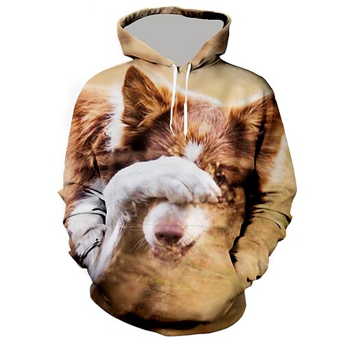 Herren Hoodie Sweatshirt Kapuze Grün Blau Braun Grau Mit Kapuze Tier Grafik-Drucke Bedruckt Täglich Sport 3D-Druck Basic Strassenmode Designer Frühling Herbst Bekleidung Kapuzenpullover Sweatshirts
Herren Hoodie Sweatshirt Kapuze Grün Blau Braun Grau Mit Kapuze Tier Grafik-Drucke Bedruckt Täglich Sport 3D-Druck Basic Strassenmode Designer Frühling Herbst Bekleidung Kapuzenpullover Sweatshirts