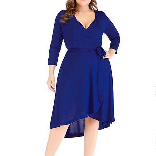 kvinders plus size æble formet kjole afslappet kjole ren farve v-hals ærme forår efterår afslappet moden midikjole daglig ferie kjole
kvinders plus size æble formet kjole afslappet kjole ren farve v-hals ærme forår efterår afslappet moden midikjole daglig ferie kjole