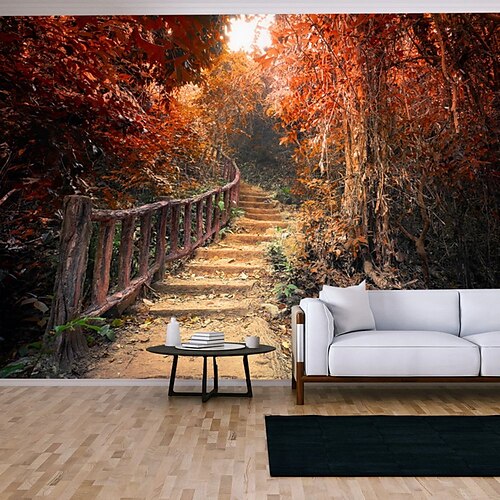 Landscaping Wallpaper Mural Autumn Wall Covering Sticker Peel and Stick Removable PVC/Vinyl Material Self Adhesive/Adhesive Required Wall Decor for Living Room Kitchen Bathroom
Landscaping Wallpaper Mural Autumn Wall Covering Sticker Peel and Stick Removable PVC/Vinyl Material Self Adhesive/Adhesive Required Wall Decor for Living Room Kitchen Bathroom