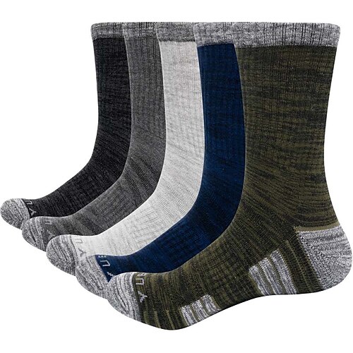 Men's 5 Pairs Socks CompressionSocks Crew Socks Fashion Comfort Cotton Color Block Letter Warm Fall & Winter Multi color Dark Green Dark Blue
Men's 5 Pairs Socks CompressionSocks Crew Socks Fashion Comfort Cotton Color Block Letter Warm Fall & Winter Multi color Dark Green Dark Blue