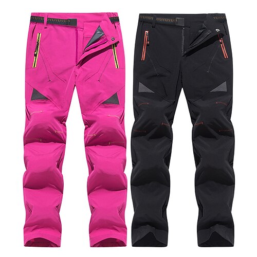 Women's Hiking Pants Trousers Patchwork Summer Outdoor Regular Fit Waterproof Windproof Breathable Quick Dry Pants / Trousers Bottoms Black Rose Red Hunting Fishing Camping / Hiking / Caving S M L XL
Women's Hiking Pants Trousers Patchwork Summer Outdoor Regular Fit Waterproof Windproof Breathable Quick Dry Pants / Trousers Bottoms Black Rose Red Hunting Fishing Camping / Hiking / Caving S M L XL