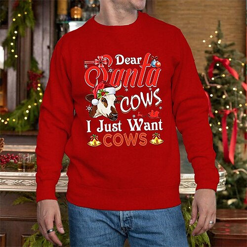 Men's Sweatshirt Green Black Red Navy Blue White Crew Neck Elk Graphic Prints Print Christmas Daily Sports Hot Stamping Basic Designer Casual Fall Spring Clothing Apparel Hoodies Sweatshirts
Men's Sweatshirt Green Black Red Navy Blue White Crew Neck Elk Graphic Prints Print Christmas Daily Sports Hot Stamping Basic Designer Casual Fall Spring Clothing Apparel Hoodies Sweatshirts