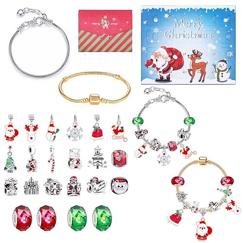 Countdown Days Santa Claus Children's Bracelet Blind Box Diy Set Arrival Holiday Envelope Gift Box
Countdown Days Santa Claus Children's Bracelet Blind Box Diy Set Arrival Holiday Envelope Gift Box