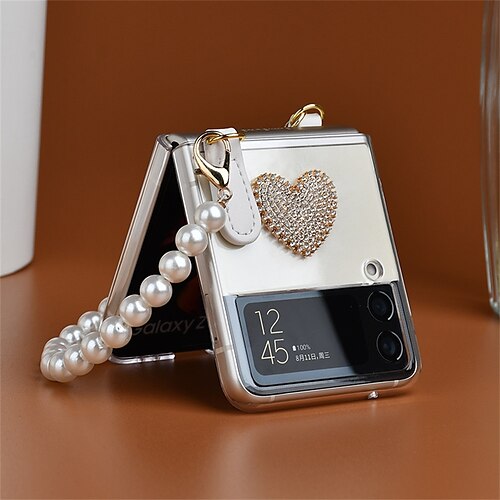 Phone Case For Samsung Galaxy Flip Z Flip 4 Z Flip 3 Bumper Frame Rhinestone Full Body Protective Crystal Diamond PC
Phone Case For Samsung Galaxy Flip Z Flip 4 Z Flip 3 Bumper Frame Rhinestone Full Body Protective Crystal Diamond PC