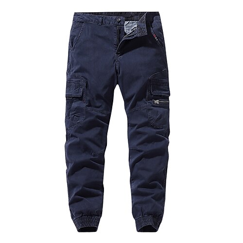 Men's Cargo Pants Trousers Zipper Pocket Solid Color Comfort Breathable Full Length Daily Holiday Streetwear Sports Fashion ArmyGreen Black Micro-elastic
Men's Cargo Pants Trousers Zipper Pocket Solid Color Comfort Breathable Full Length Daily Holiday Streetwear Sports Fashion ArmyGreen Black Micro-elastic