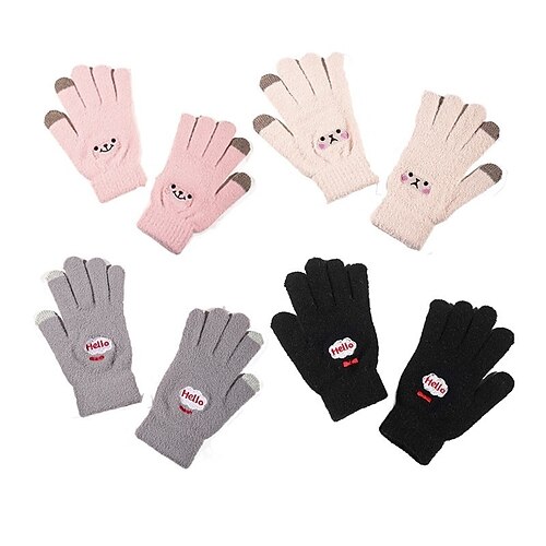 Men's Women's Touchscreen Gloves Warm Winter Gloves Outdoor Daily Holiday Solid / Plain Color Polyester Simple Casual Classic Warm 1 Pair
Men's Women's Touchscreen Gloves Warm Winter Gloves Outdoor Daily Holiday Solid / Plain Color Polyester Simple Casual Classic Warm 1 Pair