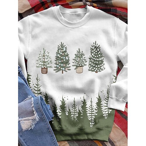 Women's Plus Size Christmas Tops Hoodie Sweatshirt Leopard Santa Claus Print Long Sleeve Crewneck Casual Festival Daily Polyester Winter Fall Blue Wine
Women's Plus Size Christmas Tops Hoodie Sweatshirt Leopard Santa Claus Print Long Sleeve Crewneck Casual Festival Daily Polyester Winter Fall Blue Wine