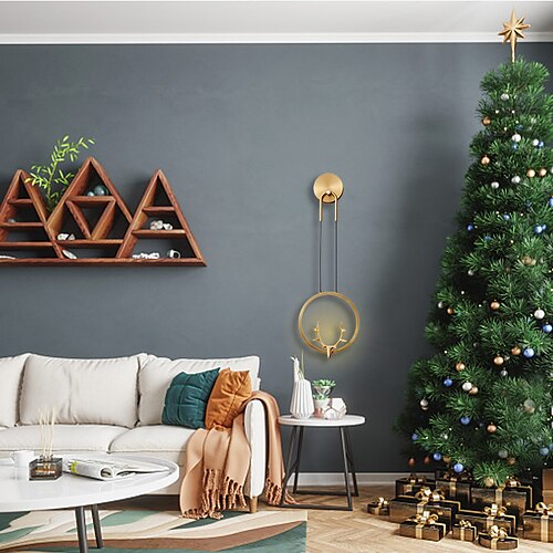 LED Wall Lights Indoor Antlers, Wall Sconce Living Room Luxury Decorative Light Creative Corridor Aisle Wall Lamp
LED Wall Lights Indoor Antlers, Wall Sconce Living Room Luxury Decorative Light Creative Corridor Aisle Wall Lamp