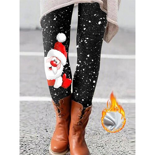 Women's Fleece Pants Tights Leggings Thermal Underwear Fleece lined Picture color 3 Picture color 4 Picture color 5 Medium Waist Fashion Tights Halloween Print High Elasticity Full Length Tummy / Cat
Women's Fleece Pants Tights Leggings Thermal Underwear Fleece lined Picture color 3 Picture color 4 Picture color 5 Medium Waist Fashion Tights Halloween Print High Elasticity Full Length Tummy / Cat
