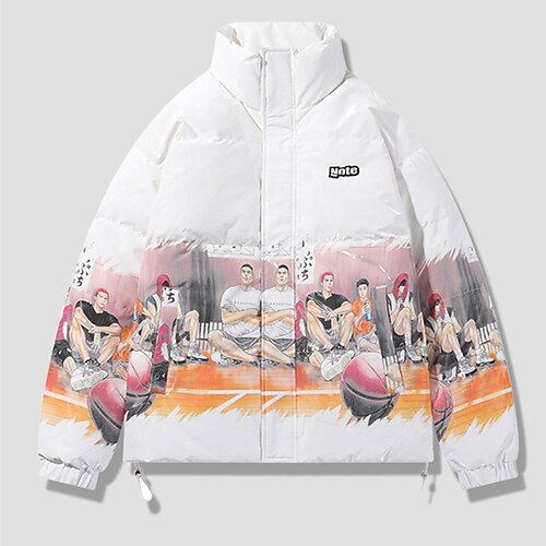 Men's Coat Warm Sports & Outdoor Single Breasted Portrait 3D Printed Graphic Standing Collar Fashion Jacket Outerwear Long Sleeve Pocket Fall & Winter
Men's Coat Warm Sports & Outdoor Single Breasted Portrait 3D Printed Graphic Standing Collar Fashion Jacket Outerwear Long Sleeve Pocket Fall & Winter
