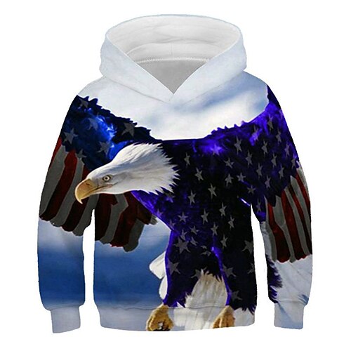 Kids Boys American Independence Day Hoodie Pullover Flag Long Sleeve Children Top Casual Hoodie Active Fashion Black Blue Wine Winter 7-13 Years
Kids Boys American Independence Day Hoodie Pullover Flag Long Sleeve Children Top Casual Hoodie Active Fashion Black Blue Wine Winter 7-13 Years