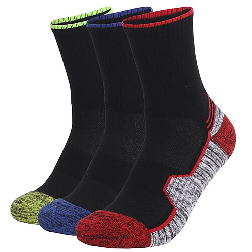 6 Pairs Men's Women's Hiking Socks Ski Socks Sports Socks Winter Outdoor Windproof Warm Breathable Quick Dry Socks Cotton redgreenblue Green Blue for Hunting Ski / Snowboard Fishing
6 Pairs Men's Women's Hiking Socks Ski Socks Sports Socks Winter Outdoor Windproof Warm Breathable Quick Dry Socks Cotton redgreenblue Green Blue for Hunting Ski / Snowboard Fishing