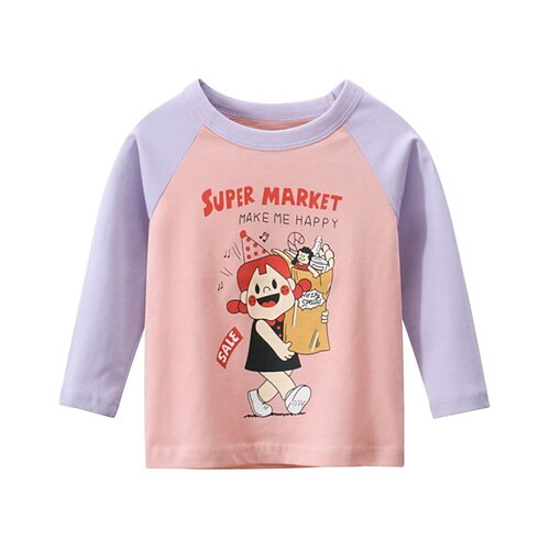 Toddler Girls' T shirt Cartoon Outdoor Long Sleeve Crewneck Fashion Cotton 3-7 Years Winter Purple / Cute / Fall
Toddler Girls' T shirt Cartoon Outdoor Long Sleeve Crewneck Fashion Cotton 3-7 Years Winter Purple / Cute / Fall