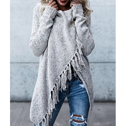 Damen Hemd Bluse Grau Glatt Quaste Gehäkelt Langarm Casual Basic Rundhalsausschnitt Lang S
Damen Hemd Bluse Grau Glatt Quaste Gehäkelt Langarm Casual Basic Rundhalsausschnitt Lang S