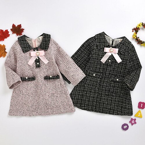 Kids Girls' Coat Outerwear Color Block Long Sleeve Coat Cotton Basic Black Winter 1-5 Years
Kids Girls' Coat Outerwear Color Block Long Sleeve Coat Cotton Basic Black Winter 1-5 Years