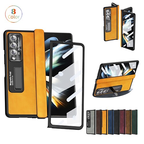 telefon Etui Til Samsung Galaxy Fuldt etui Z Fold 4 Z Fold 3 og skærmbeskytter Med stativ Helkropsbeskyttelse Ensfarvet PC PU Læder
telefon Etui Til Samsung Galaxy Fuldt etui Z Fold 4 Z Fold 3 og skærmbeskytter Med stativ Helkropsbeskyttelse Ensfarvet PC PU Læder