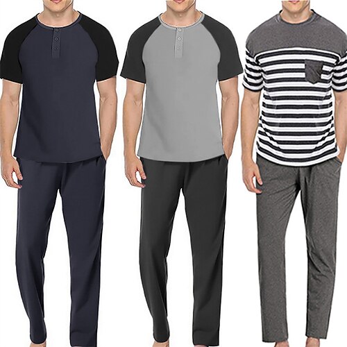 Men's T-shirt Suits Tracksuit Tennis Shirt Shorts and T Shirt Set Set Color Block Henley Black / Gray Blue Light gray Dark Gray Outdoor Street Short Sleeve Drawstring 2 Piece Clothing Apparel Cotton
Men's T-shirt Suits Tracksuit Tennis Shirt Shorts and T Shirt Set Set Color Block Henley Black / Gray Blue Light gray Dark Gray Outdoor Street Short Sleeve Drawstring 2 Piece Clothing Apparel Cotton