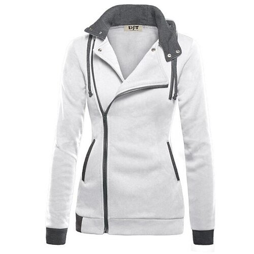 Women's Winter Jacket Casual Jacket Hoodie Jacket Warm Breathable Outdoor Daily Wear Vacation Going out Pocket Zipper Hoodie Active Casual Comfortable Street Style Solid Color Regular Fit Outerwear
Women's Winter Jacket Casual Jacket Hoodie Jacket Warm Breathable Outdoor Daily Wear Vacation Going out Pocket Zipper Hoodie Active Casual Comfortable Street Style Solid Color Regular Fit Outerwear