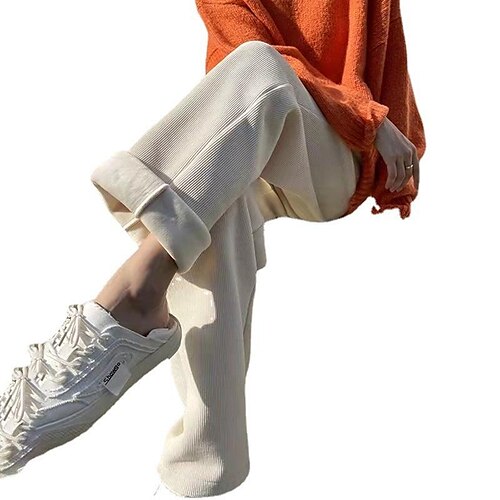 Dame Fleece bukser Joggingbukser Bredt Bukseben Bukser Fløjlscord Fleecefor Sort Kaffe Grå Joggingbukser atletiktøj Lomme Mikroelastisk Fuld længde Udendørs Ensfarvet S M L XL 2XL
Dame Fleece bukser Joggingbukser Bredt Bukseben Bukser Fløjlscord Fleecefor Sort Kaffe Grå Joggingbukser atletiktøj Lomme Mikroelastisk Fuld længde Udendørs Ensfarvet S M L XL 2XL