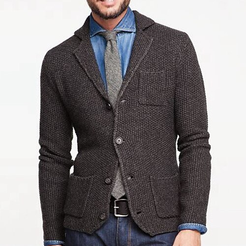 Per uomo Felpa Cardigan Maglione A coste Maglia Tasche Lavorato a maglia Tinta unica Collo ripiegabile Top caldi Contemporaneo moderno Da tutti i giorni Per uscire Abbigliamento Inverno Autunno Caffè
Per uomo Felpa Cardigan Maglione A coste Maglia Tasche Lavorato a maglia Tinta unica Collo ripiegabile Top caldi Contemporaneo moderno Da tutti i giorni Per uscire Abbigliamento Inverno Autunno Caffè