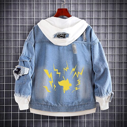 Inspired by Demon Slayer Kamado Nezuko Agatsuma Zenitsu Kamado Tanjirou Anime Cartoon Manga Anime Denim Jacket Harajuku Kawaii Coat For Men's Women's Unisex Adults' Hot Stamping Denim
Inspired by Demon Slayer Kamado Nezuko Agatsuma Zenitsu Kamado Tanjirou Anime Cartoon Manga Anime Denim Jacket Harajuku Kawaii Coat For Men's Women's Unisex Adults' Hot Stamping Denim