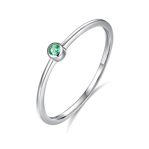 Anello Feste Classico Verde Rosa Rosso Argento sterling S925 Prezioso Moda Semplice 1 pc Diamante sintetico
Anello Feste Classico Verde Rosa Rosso Argento sterling S925 Prezioso Moda Semplice 1 pc Diamante sintetico